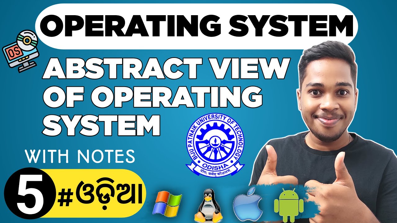 Operating System - 5 || Abstract View of Operating System || OS ...