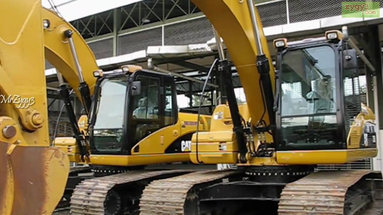 3 New Excavator Caterpillar 320D - YouTube