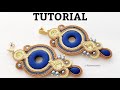 TUTORIAL SOUTACHE ORECCHINI SALONICCO collab. MakeBjoux