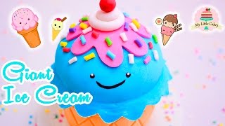 GIANT KAWAII ICE CREAM CAKE | MY LITTLE CAKES