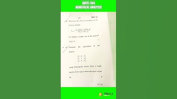 BMTE-144 Numerical analysis_dec 2023_ques paper | #trending #viral #ytshorts