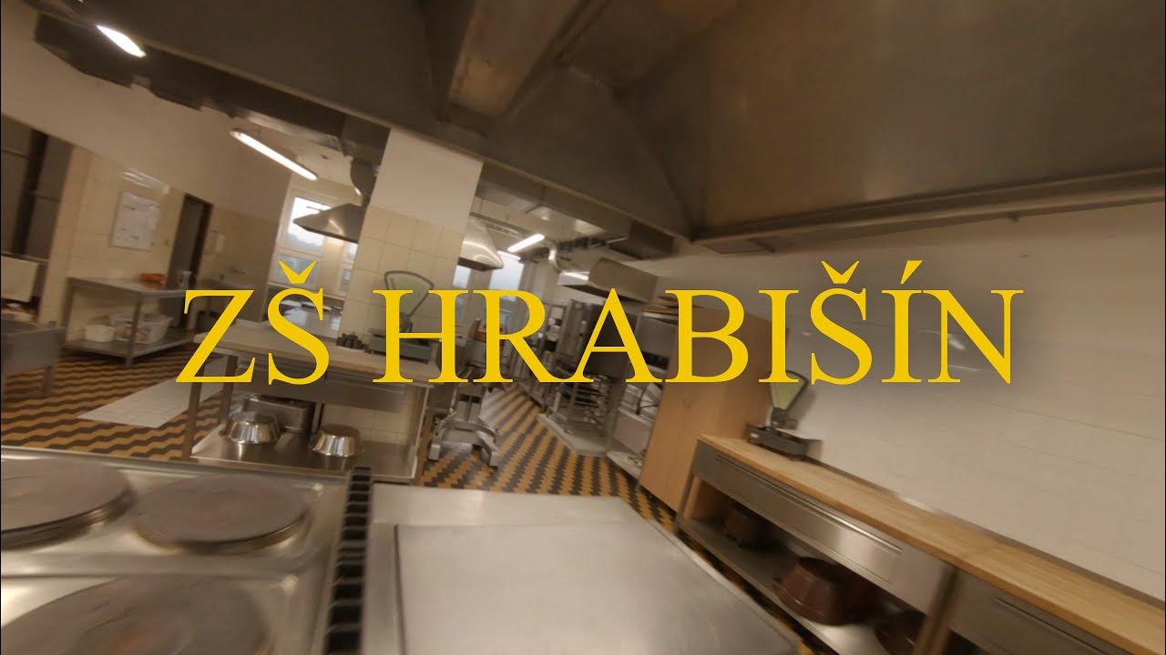 ZŠ Hrabišín Virtuální prohlídka Dronem YouTube