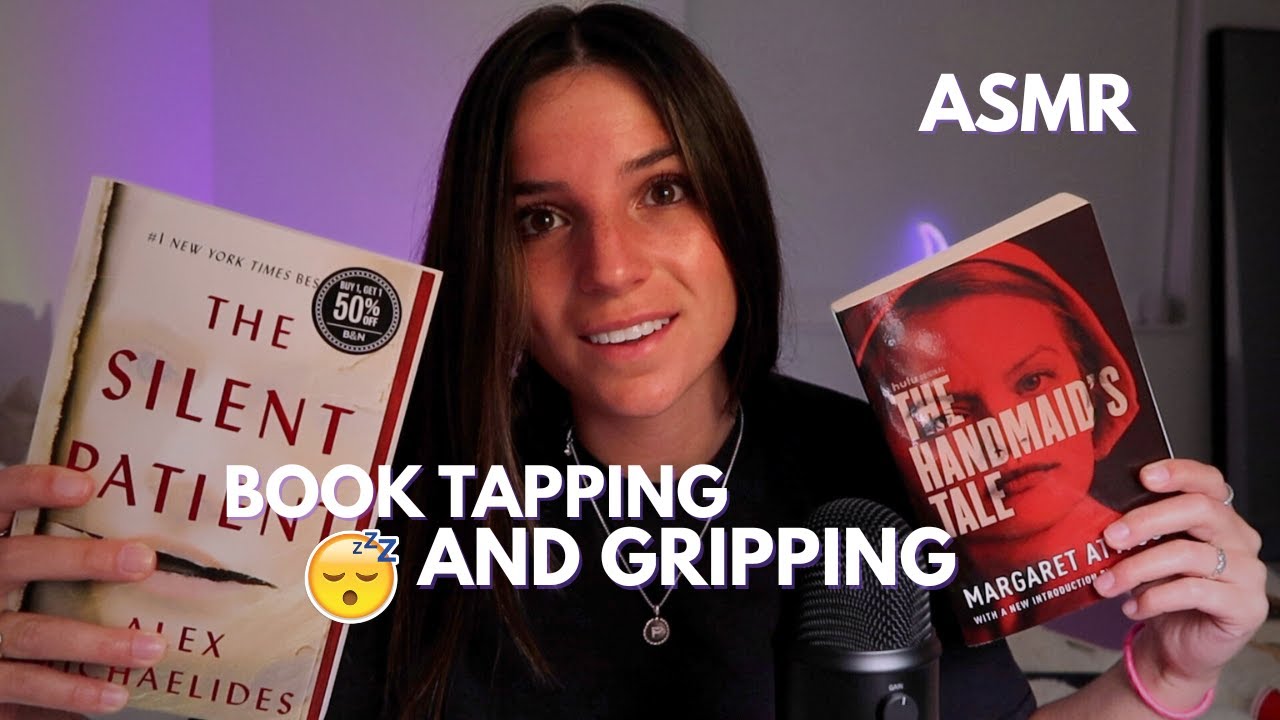 ASMR Book Tapping and Gripping