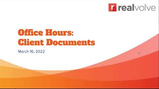 Office Hours with Mark Stepp - Creating Printable Client Documents/Letters