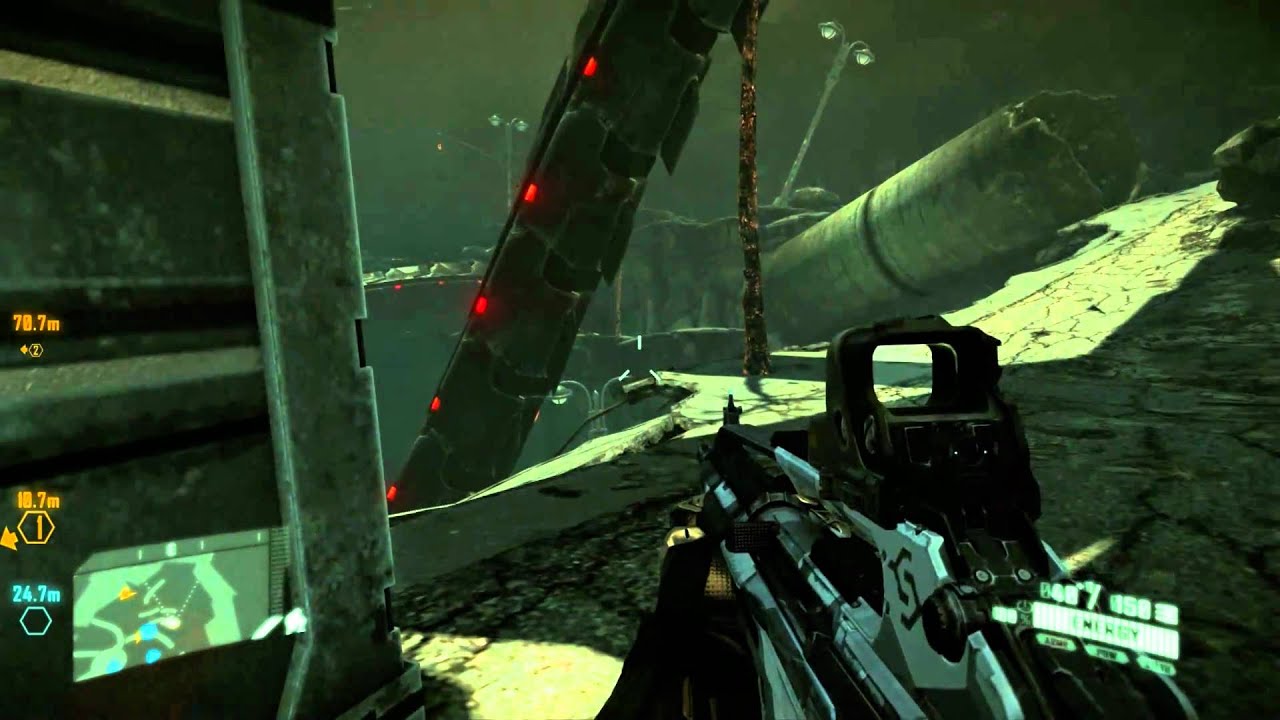 Crysis 2 Mission 9. Dark Heart Walkthrough - YouTube