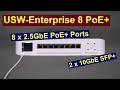 Ubiquiti USW Enterprise 8 PoE+ with 8 2.5GbE ports and 2 SFP+