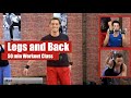 Powerfull legs and back workout 50min