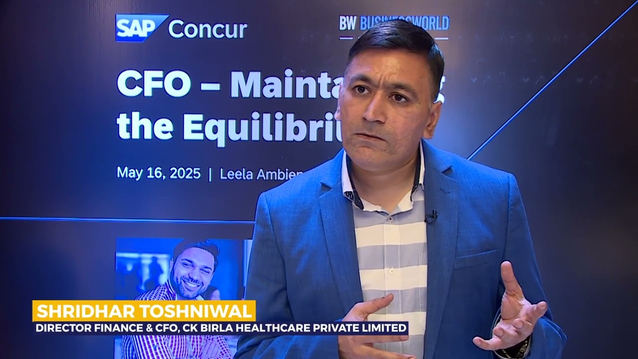 Shridhar Toshniwal, Director Finance & CFO, CK Birla Healthcare Private Limited