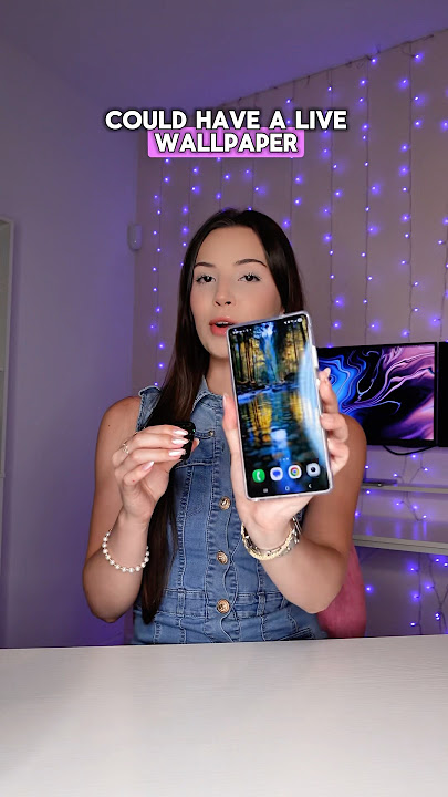 How to get a live wallpaper on your phone! #phone #phonehacks #phonetips
