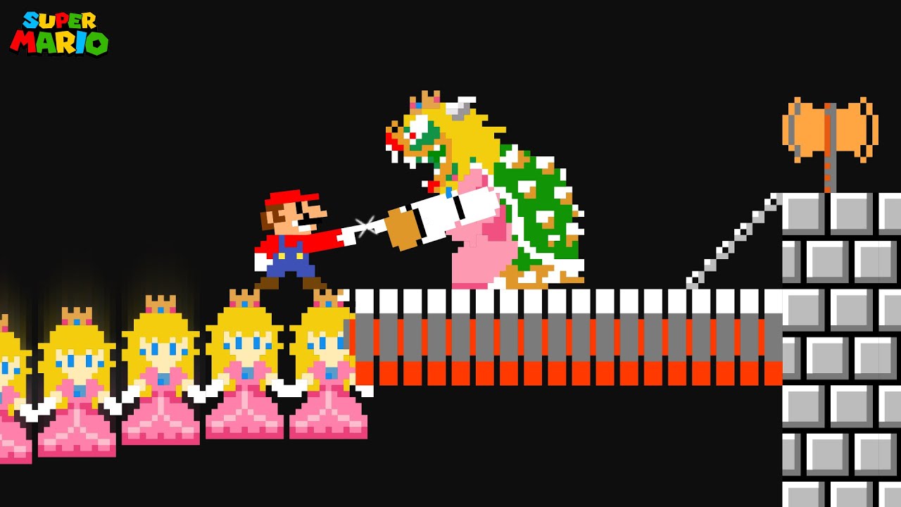 When Everything Mario Touches turns to Princess Peach...