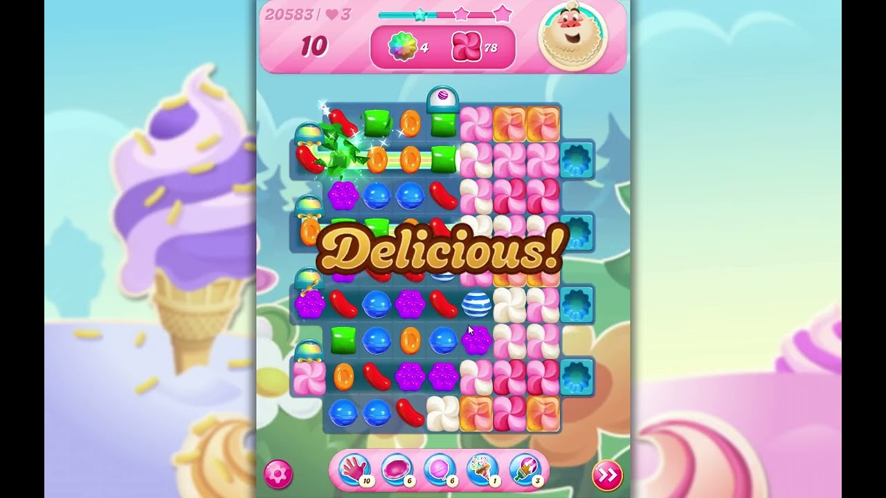 Candy Crush Saga Level 20583 - YouTube
