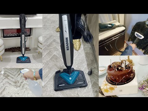 ريفيو ممسحة هوفر بالبخار تعقيم وتنظيف اجمل هديه عمليه ومهمه هدايا العيد تنظيفات