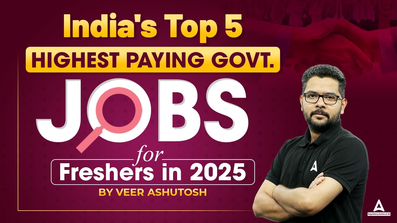 India's Top 5 Highest Paying Government Jobs for Freshers in 2025 | By ...