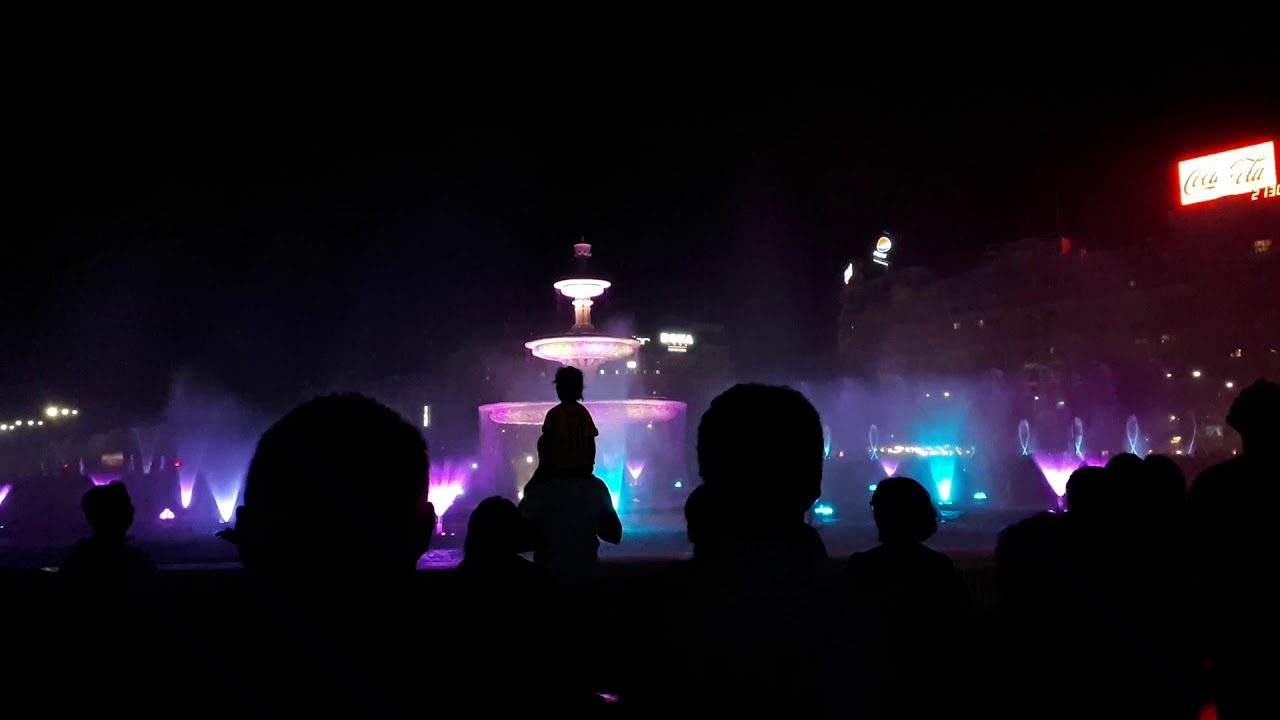 Fountain Show in Bucharest