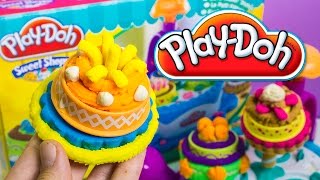 Dibusymas Play Doh Cake Makin Station Bakery Playset Decorate Cakes Cupcakes Playdough Hasbro Toys