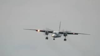 Ан-26. RF-90451. Посадка в Семязино