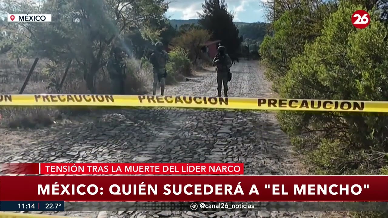 🚨 TENSIÓN TRAS LA MUERTE DEL LÍDER NARCO | ¿Quién sucederá a El Mencho?