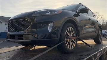 How to get a 2020 Ford Escape into neutral (with electronic rotary shifter)