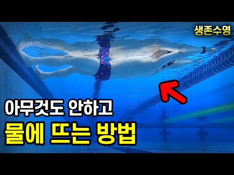 이건 1분만에 터득할 수 있습니다!  해상 사고 났을 때 살아 남는 법! #41
