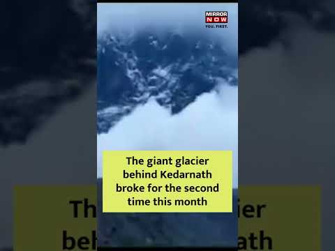 Video Kedarnath 2022 | Avalanche Hits Mountains around... - youtube