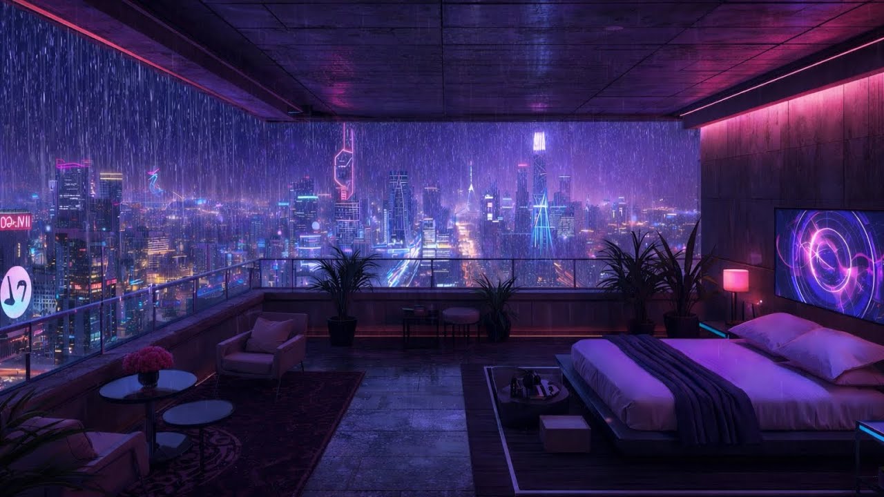 Rainy Lofi 🌧️ Deep Focus Music for Study, Work & Late Night Productivity