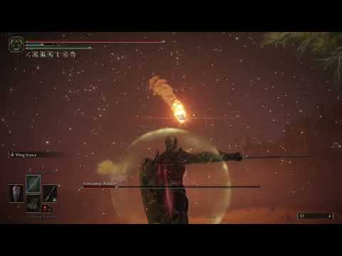 Caelid Radahn vs Wing Stance (Coughing Bomb vs Atomic Baby)