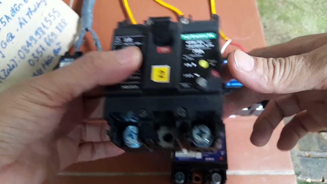 Aptomat Chống Giật Tổng 1Pha. Từ 30A Đến 100A Nắp Tổng... - youtube