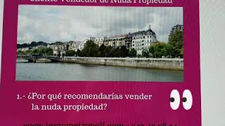 Testimonio Cliente Vendedor Nuda Propiedad Con Usufructo Vitalicio