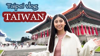 My Experience of Traveling to Taipei | 🇹🇼 TAIWAN Travel Vlog #1