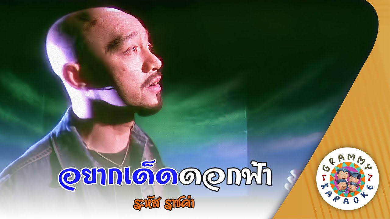 คาราโอเกะ อยากเด็ดดอกฟ้า (Yark-Ded-Dok-Fah) - ระหัส ราชคำ [ Original Karaoke ]
