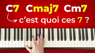 Comment jouer les ACCORDS 7 au piano