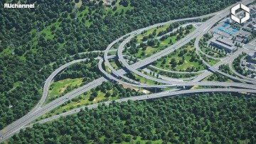 The Most Realistic Interchange Design in Cities Skylines 2 | Debunking Traffic Myths | Qingling EP20