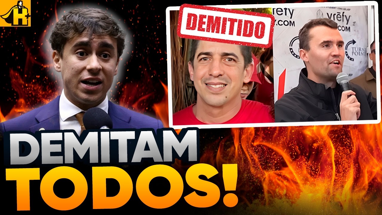DEMISSÃO EM MASSA NO BRASIL POR COMEMORAÇÃO DE MORT3 DE CHARLIE KIRK