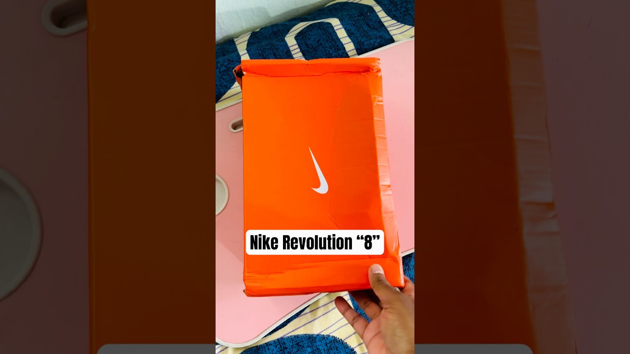 Added my New partner🥾 Nike Revolution 8 