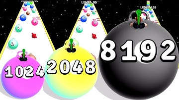 Yoga Ball Run Gameplay (All Max Levels 84-160) Mobile Games