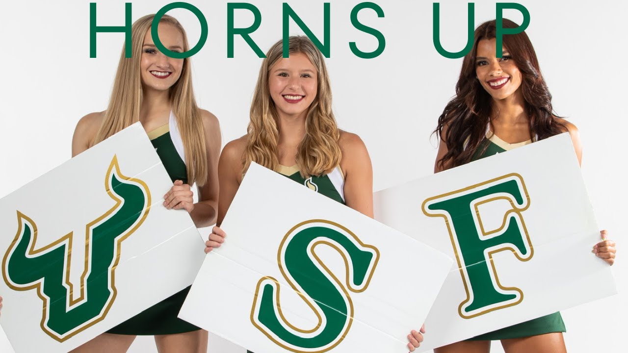 HORNS UP. USF ALL GIRL CHEER PILOT EPISODE YouTube