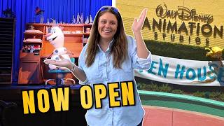 NEW Magic of Disney Animation Grand Opening! Olaf Draws, Off The Page, Drawn to Wonderland & MORE!