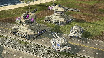 USA Super vs 2 GLA - Command & Conquer Generals UNTITLED