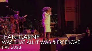 Jean Carne | Was That All It Was &amp; Free Love | Live 2023