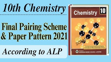 10th chemistry pairing scheme 2021
