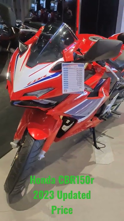 Honda CBR150r updated price 2023