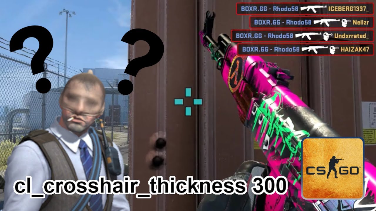 I found the BEST CROSSHAIR in CS:GO - YouTube