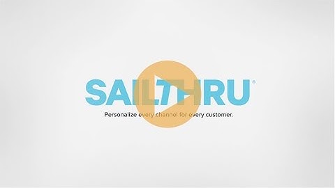 Sailthru Video - HD