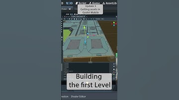 Building the 1st Level of my game in #Godot Mobile #indiedev #gaming #gamedevblog  #gamedevelopment