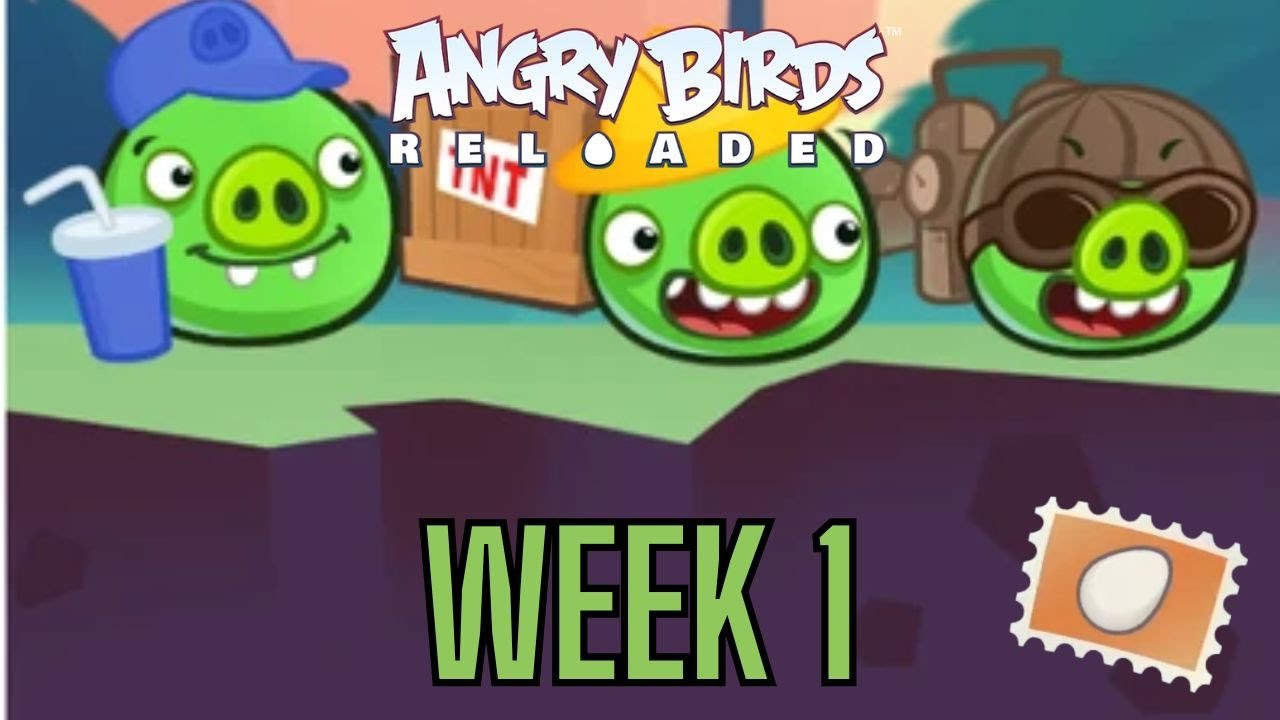 Angry Birds Reloaded Egg Hunt Event April 2025 Week 1 All Stamps