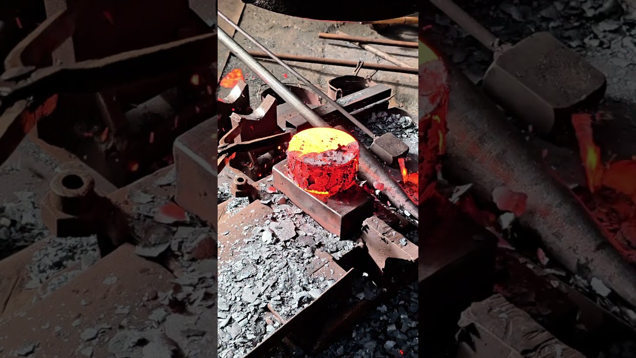 Inside the forging factory Drawing Out Steel with Precision 