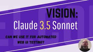 Image recognition test: Claude 3.5 Sonnet. Can it be used to automate Web UI testing?