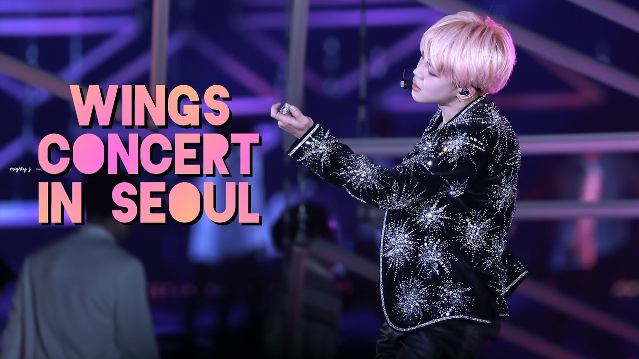 Jimin Wings Concert In Seoul (DVD Cuts)
