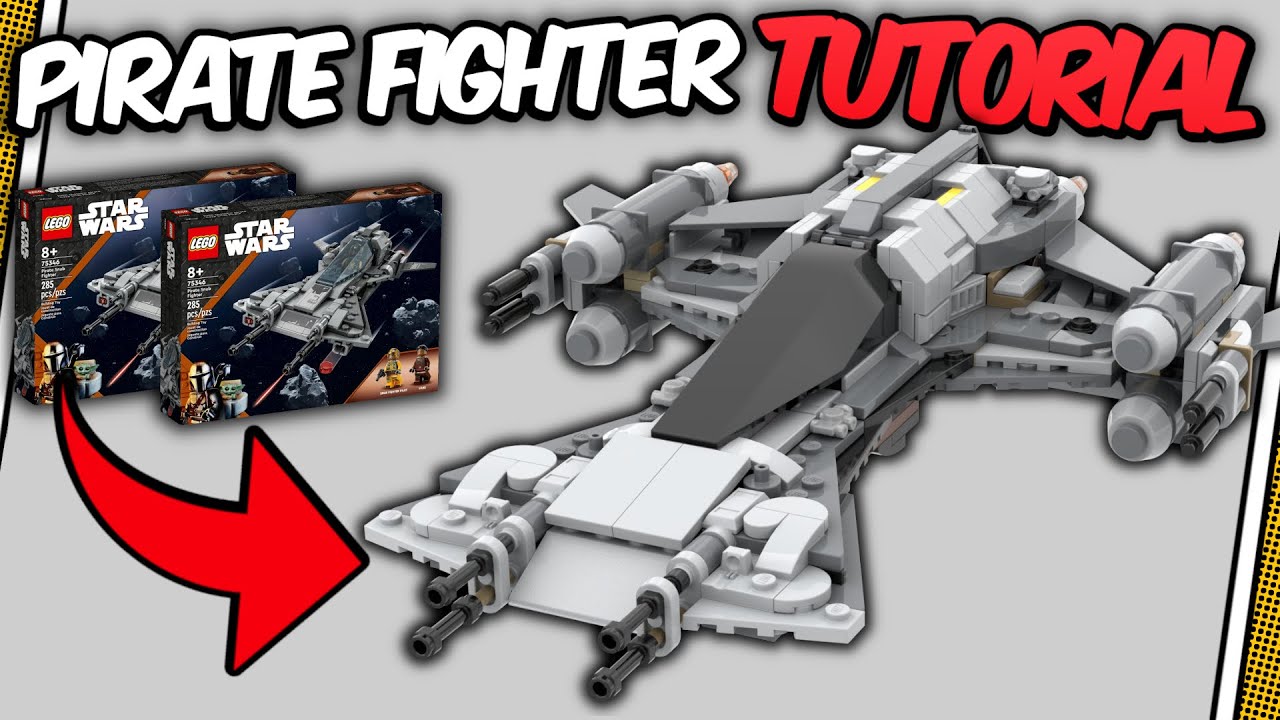 How To Build An EPIC Heavy Pirate Snub Fighter - 2x 75346