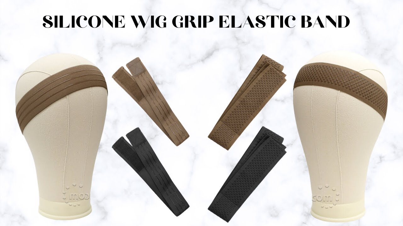Bon New York Anti-Slip Velcro Wig Grip Elastic Band with Silicone Dot